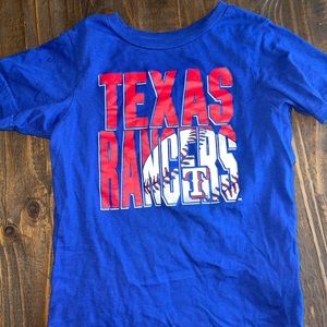 Uni-sex Texas rangers Tshirt size 6-7